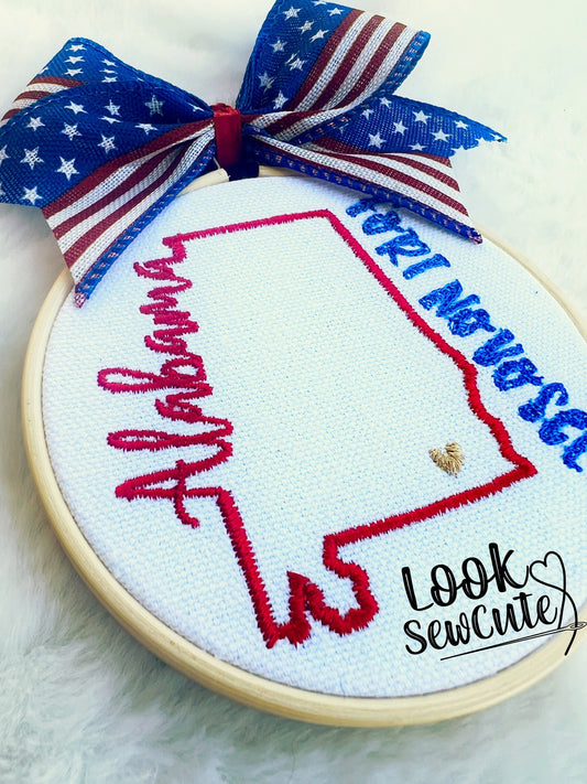 Military duty station decor, Home is where the military takes us, Army, Marine, Navy, Air Force, Christmas ornament, home decor