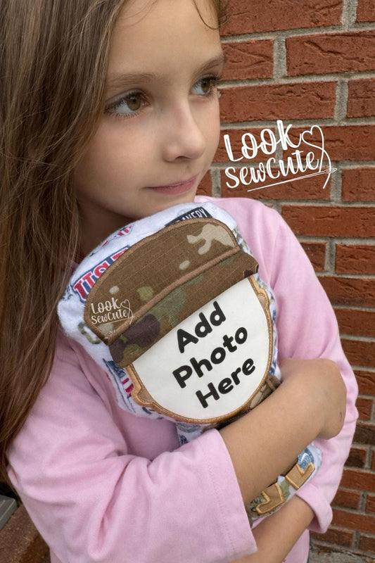 Military Photo Plush – Personalized Soldier Doll